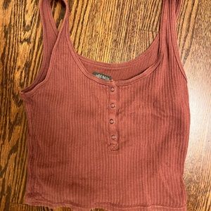 Vintage Maroon Tank Top